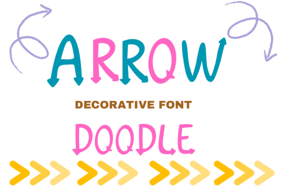 Arrow Doodle: The Perfect Display Font for Crafters