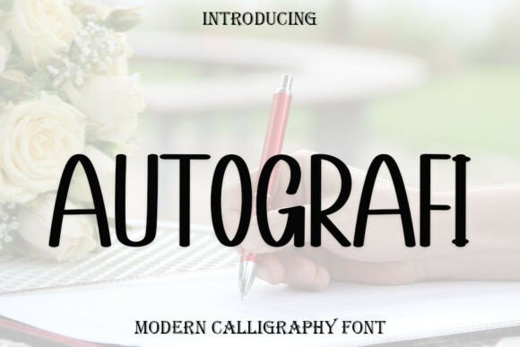 Autografi: A Sweet Handwritten Font for Business Branding