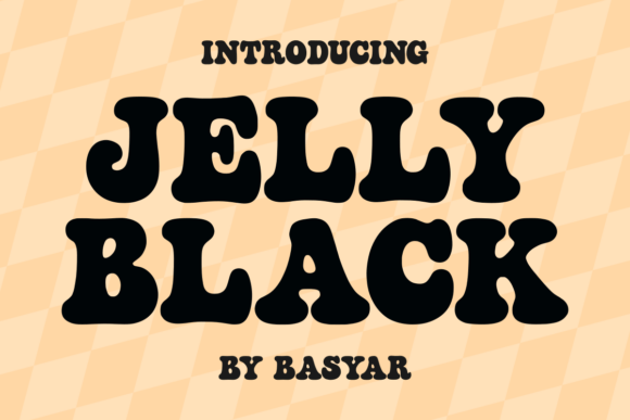 Bring Fun to Your Shop with Jelly Black Typeface