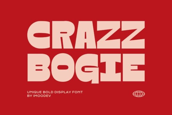 Crazy Bogie: A Bold Display Typeface for Modern Web Design