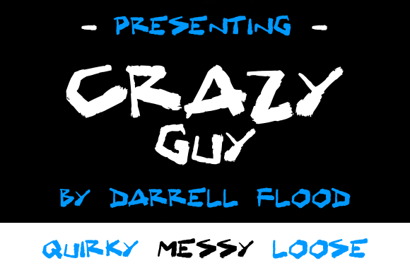 Crazy Guy Font: The Quirky Display Typeface for Bold Brands