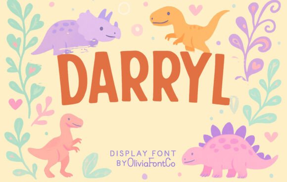 Darryl Font: The Display Typeface for Clear Campaigns