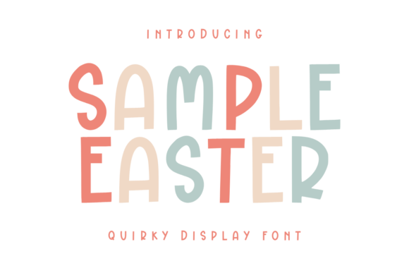 Designing Whimsical Headers with Sample Easter Font