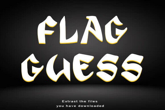 Flag Guess: A Dynamic Display Font for Urban Editorial Design