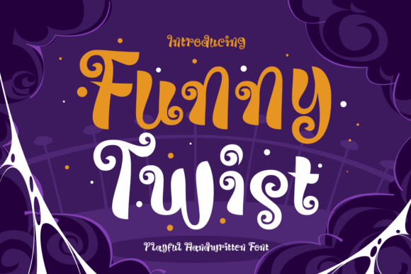 Funny Twist: A Spooky Display Font for Branding