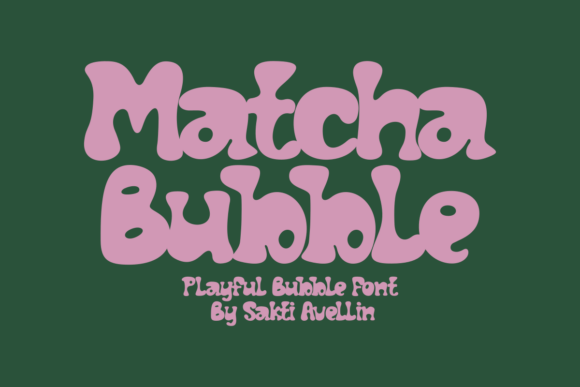 Matcha Bubble Font: A Retro-Kawaii Display Typeface Review