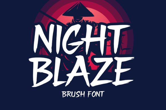 Night Blaze: The Bold Display Font for Viral Marketing