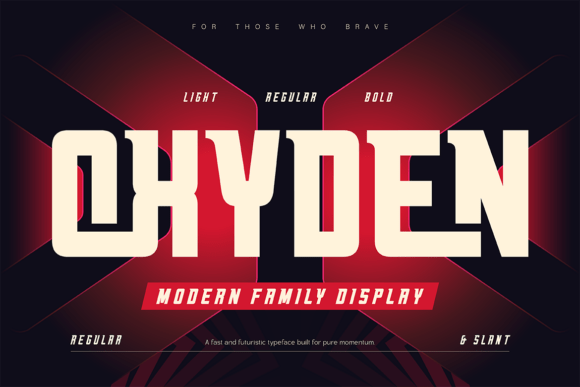 Oxyden: The Modern Display Typeface for Bold Brand Impact