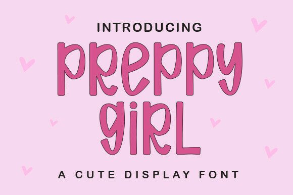 Preppygirl Font: The Bold Display Typeface for Modern Web Design