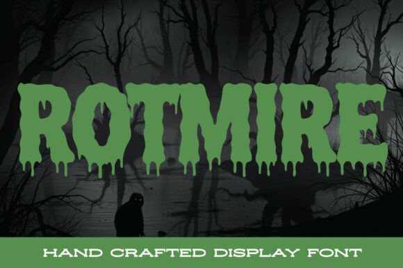 Rotmire: A Haunted Display Font for Bold Web Headers
