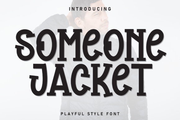 Someone Jacket: The Handwritten Display Font for Small Business Branding