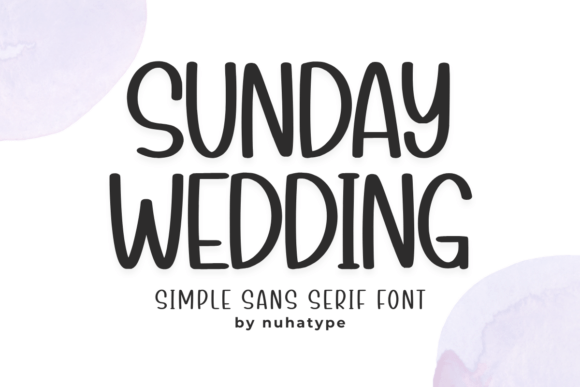 Sunday Wedding Font Review: Elegant Handwritten Display Type