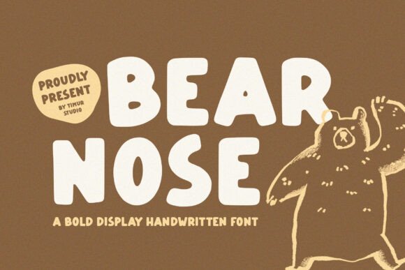 Using Bear Nose Font for Bold Brand Identity